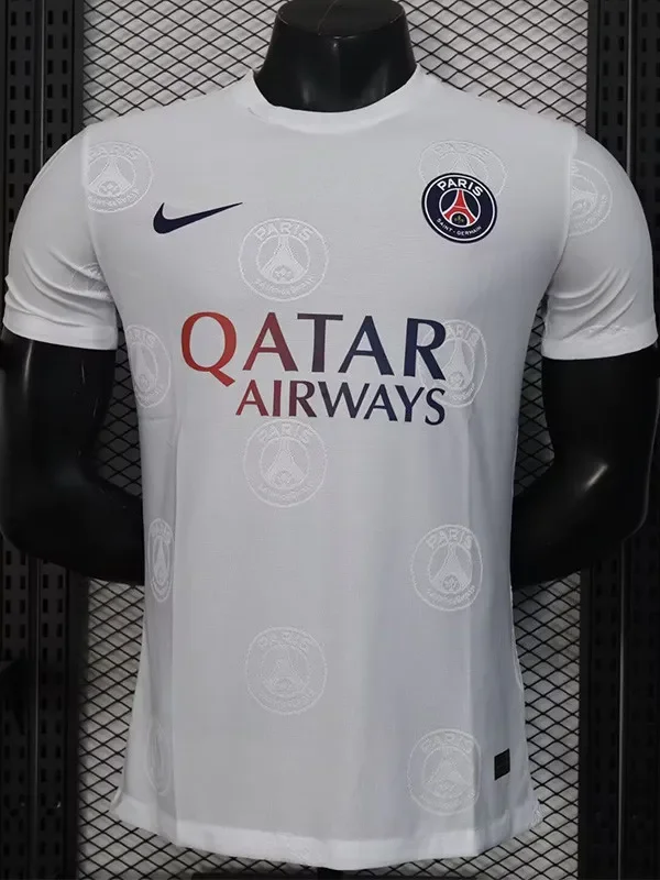 25-26 PSG White Special Edition Player Version Training shirts