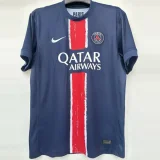 24-25 PSG Home Champions Of Europe 25 ICI C'EST Paris Fans Soccer Jersey