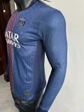 25-26 PSG Home Long Sleeve Player Version Soccer Jersey (长袖球员)