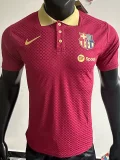 2025-26 Barcelona Red Special Edition Player Version Training Shirts