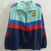 2025-26 Barcelona Green Blue Red Windbreaker