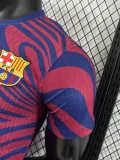 2025-26 Barcelona  Red Blue Special Edition Player Version Training Shirts