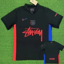 24-25 Barcelona  Away Print Personalized AD Fans Soccer Jersey