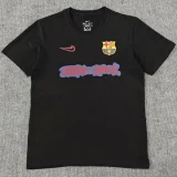 2025-26 Barcelona Black High Quality Casual T-Shirt