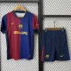 2024-25 Barcelona Home Kids Soccer Jersey (Cactus Jack)
