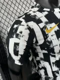 2025-26 Barcelona  Black White Special Edition Player Version Training Shirts