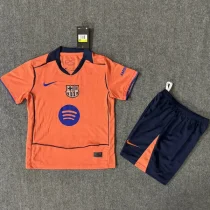 2025-26 Barcelona Orange Special Edition Kids Training