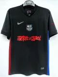 24-25 Barcelona  Away Limited Edition Fans Soccer Jersey (Cactus Jack)红