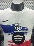 2025-26 Barcelona White Special Edition Player Version Training Shirts