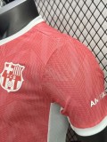 2025-26 Barcelona Pink Special Edition Player Version Training Shirts