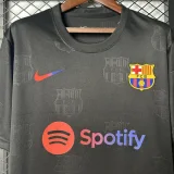 2025-26 Barcelona  Black Special Edition Fans Training Shirts