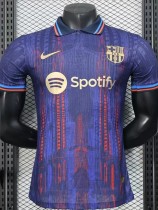 2025-26 Barcelona Royal Blue Special Edition Player Version Training Shirts