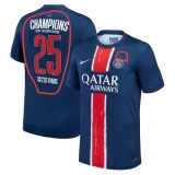 2024-25 PSG Home Player Version Soccer Jersey （Have One Stars) (前带星)