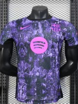 2025-26 Barcelona Purple Black Special Edition Player Version Training Shirts