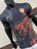2025-26 Barcelona Black Red Special Edition Player Version Training Shirts