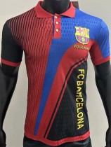 2025-26 Barcelona Red Blue Special Edition Player Version Training Shirts