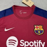 2025-26 Barcelona  Brown Red Training Shirts