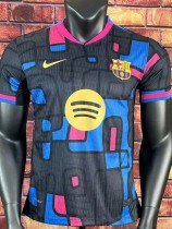 2025-26 Barcelona Grey Black Player Version Training Shirts