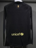2011-2012  Barcelona  Away Player Version  Long Sleeve Retro Soccer Jersey (长袖球员)