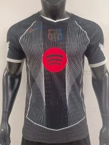 2025-26 Barcelona Black Special Edition Player Version Training Shirts