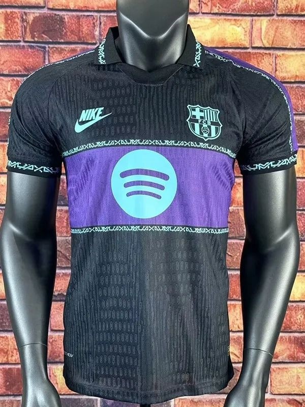 2025-26 Barcelona Purple Black Player Version Training Shirts