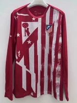 2025-26 Atletico Madrid Red Long Sleeve Training Jersey (长袖)
