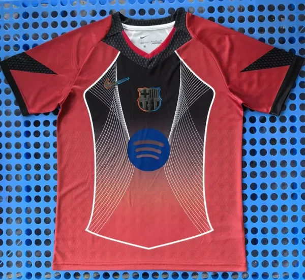 2025-26 Barcelona  Red Concept Edition Training shirts