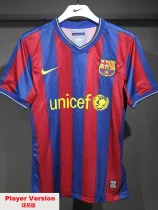 2009-2010  Barcelona  Home Player Version  Retro Soccer Jersey 球员
