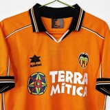 1999-2000 Valencia Away Retro Soccer Jersey