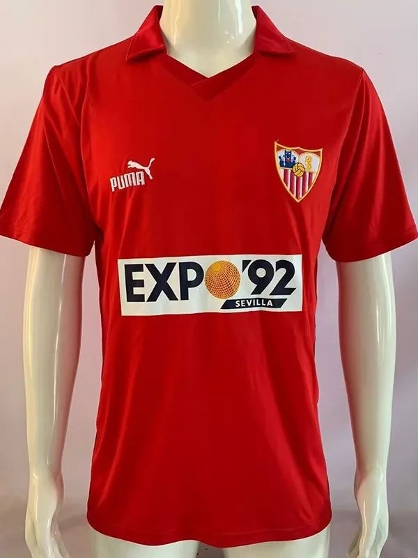 1987-1990 Sevilla Away Retro Soccer Jersey