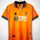 1999-2000 Valencia Away Retro Soccer Jersey