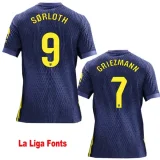 2025-26 Atletico Madrid Away Player Version Soccer Jersey