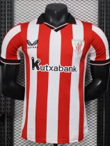 2025-26 Bilbao Home Player Veriosn Soccer Jersey