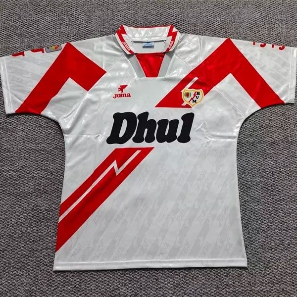 1994-1995 Rayo Vallecano Home Retro Soccer Jersey