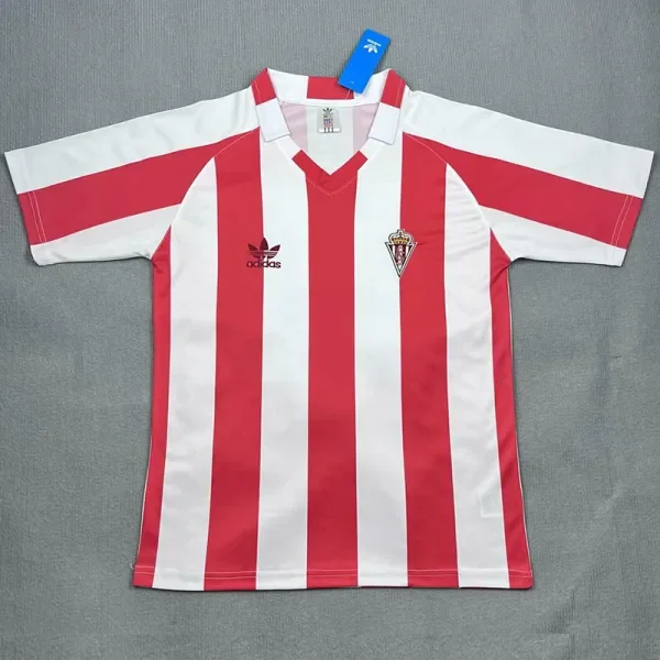 1985-1988 Gijon Home Retro Soccer Jersey