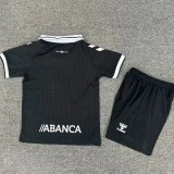 25-26 Celta 100th Anniversary Black Kids Soccer Jersey