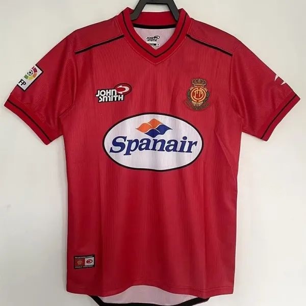 2000-2001 Mallorca Home Retro Soccer Jersey (带章)