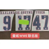 25-26 Man City Home Long Sleeve Soccer Jersey (长袖)