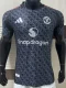 2025-26 Man Utd Grey Black Special Edition Player Version Training shirts
