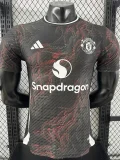 2025-26 Man Utd Black Red Special Edition Player Version Training shirts
