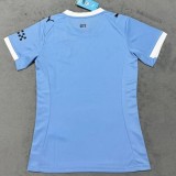 2025-26 Man City Home Women Soccer Jersey (女)
