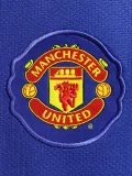 2008-2009 Man Utd Third Player Version  Long Sleeve Retro Soccer Jersey  长袖球员