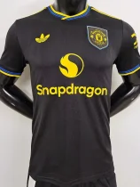 2025-26 Man Utd Third Player Version Soccer Jersey