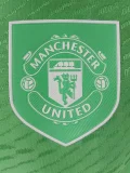 2025-26 Man Utd Green Goalkeeper Player Version Soccer Jersey