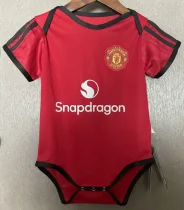2025-26 Man Utd Home Baby Infant Crawl Suit