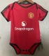 2025-26 Man Utd Home Baby Infant Crawl Suit