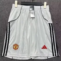 2025-26 Man Utd Home Shorts Pants