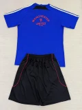 2025-26 Man Utd Blue Kids Soccer Jersey