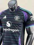 2025-26 Man Utd Purple Black Special Edition Player Version Training shirts