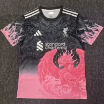 Liverpool  Pink Black Special Edition Fans Training shirts 25/26